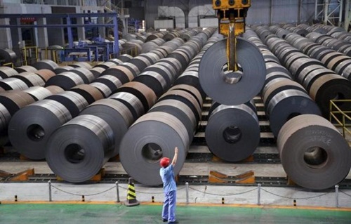 Trung Quốc hiện sản xuất một nửa số thép trên thế giới.