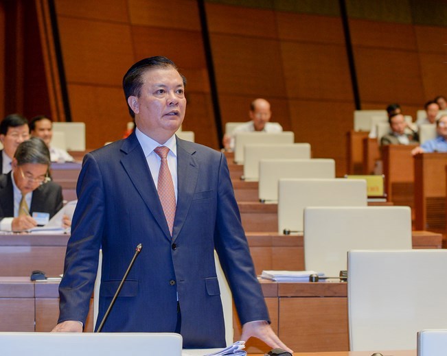 Bộ trưởng Đinh Tiến Dũng tiếp tục được giới thiệu giữ chức vụ Bộ trưởng Bộ Tài chính.