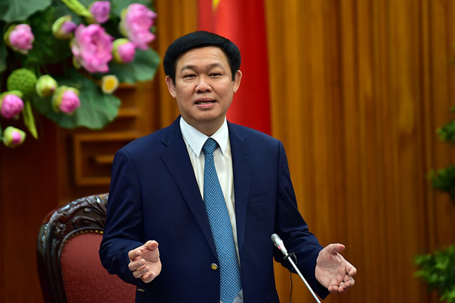 Phó Thủ tướng Vương Đình Huệ giữ chức Trưởng Ban chỉ đạo chống rửa tiền.