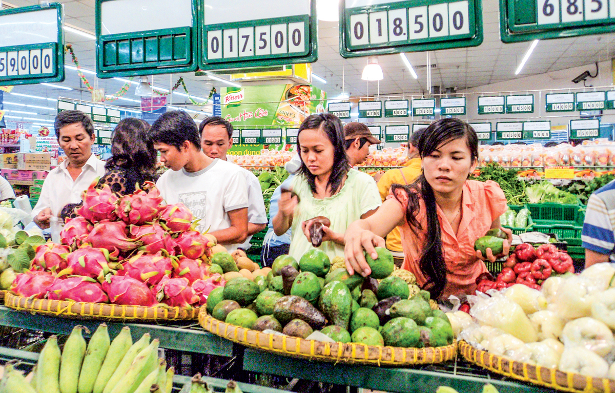 Theo các chuyên gia kinh tế,  hệ thống phân phối nông sản Việt hiện tồn tại quá nhiều khâu trung gian. Nguồn: internet