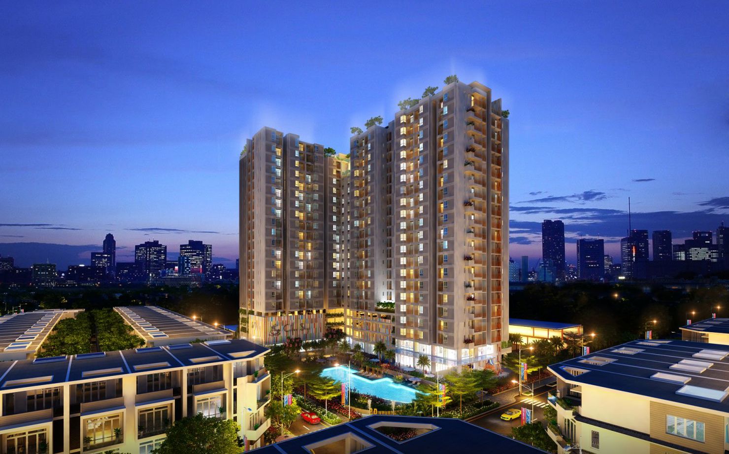 400 căn hộ tại Dự án Him Lam Phú Đông sẽ được bàn giao nhà trong quý I/2018. Nguồn: internet