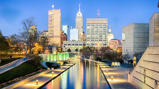 Để mua được một ngôi nhà ở Indianapolis, thành phố lớn thứ 15 của Mỹ, khách hàng chỉ cần có mức thu nhập trung bình. Nguồn: internet