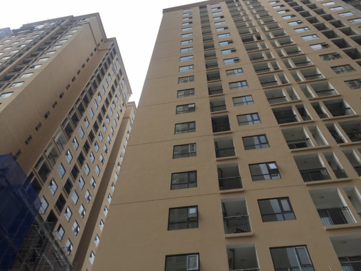  Chung cư cao tầng 87 Lĩnh Nam đã cho cư dân vào ở nhưng chưa được nghiệm thu công tác PCCC. Nguồn: internet
