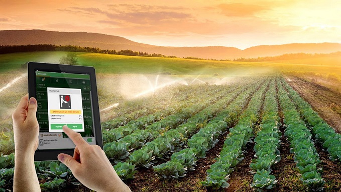 Để đẩy mạnh việc ứng dụng công nghệ, đặc biệt công nghệ 4.0 vào sản xuất, kinh doanh nông nghiệp. Nguồn: internet