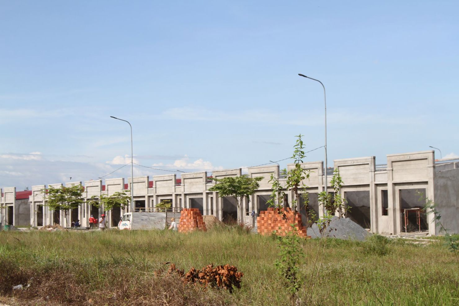 Dự án khu đô thị Long Hưng tại Biên Hoài được quảng cáo rầm rộ, sinh lời cao nhưng lại không có người ở. Nguồn: internet