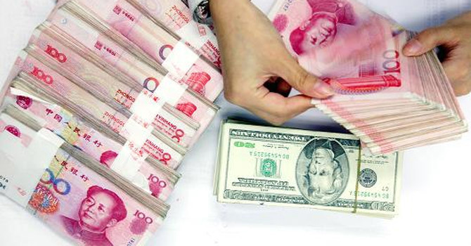 Trung Quốc một mặt xem xét tác động của việc sử dụng đồng tiền như một công cụ đàm phán thương mại với Hoa Kỳ. Nguồn: internet