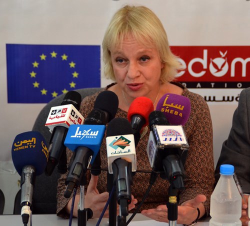 Bà Bettina Muscheidt Trưởng Phái đoàn EU tại Libya. Nguồn: internet