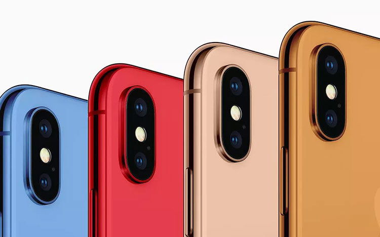 Chiếc iPhone 2018 mới sẽ có nhiều màu sắc nhất trong lịch sử. Nguồn: internet