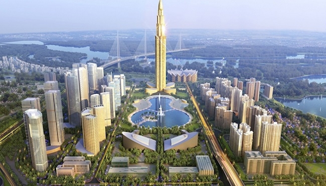 Hà Nội chuẩn bị xây dựng Thành phố thông minh trục Nhật Tân - Nội Bài. Nguồn: internet