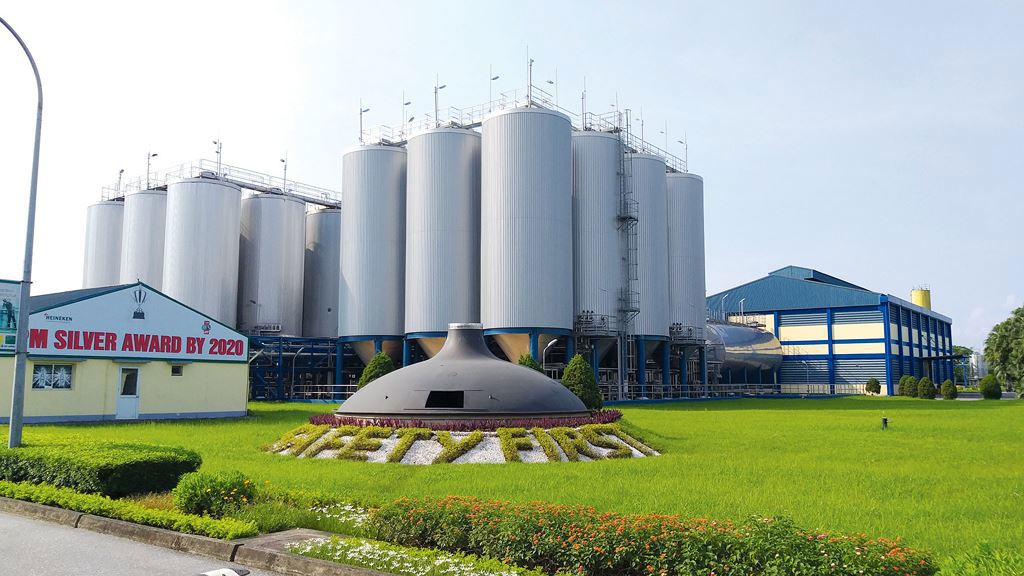 Heineken đang triển khai năng lượng mặt trời tại 4/6 nhà máy tại Việt Nam. Nguồn: internet