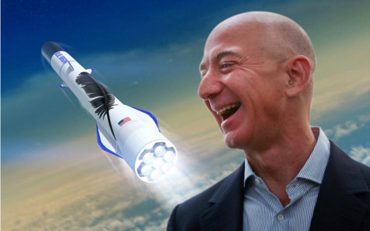 Công ty Blue Origin của tỷ phú Jeff Bezos đã vượt qua các ông lớn trong ngành công nghệ không gian để ký hợp đồng chế tạo động cơ tên lửa. Nguồn: internet
