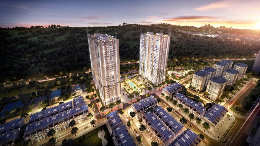 Thị trường căn hộ chung cư tại Hạ Long đang ngày càng sôi động. Nguồn: internet