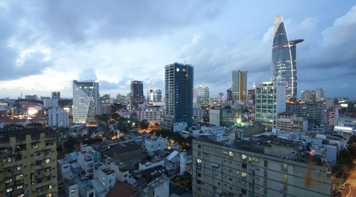 Thị trường bất động sản TP. Hồ Chí Minh đang thu hút dòng vốn đầu tư nước ngoài. Nguồn: internet