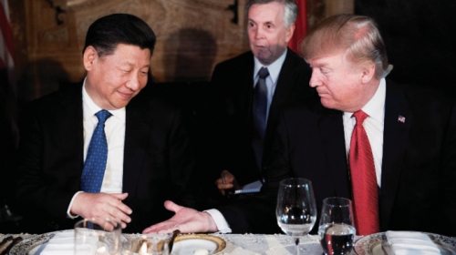  Tổng thống Mỹ Donald Trump và Chủ tịch Trung Quốc Tập Cận Bình. Nguồn: internet
