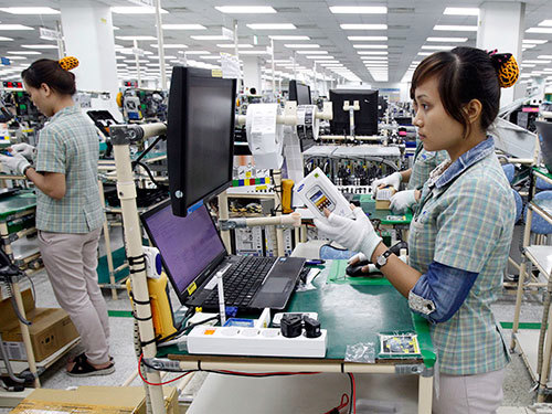 Công nghiệp phụ trợ đóng vai trò đặc biệt quan trọng trong việc tồn tại và phát triển của Samsung tại Việt Nam. Nguồn: internet.