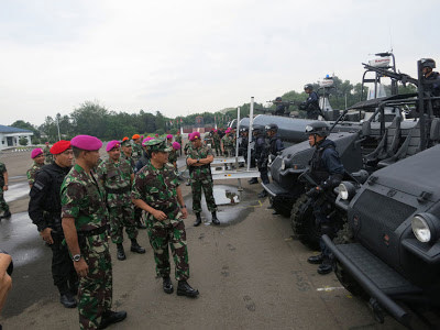 Indonesia và Malaysia diễn tập chống khủng bố chung. Nguồn: internet.