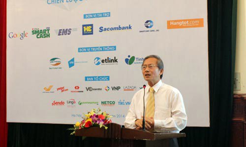 Ông Nguyễn Thanh Hưng, Tổng thư ký Hiệp hội Thương mại điện tử Việt Nam. Nguồn: internet.