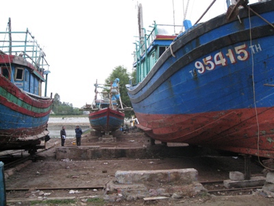 Nhờ đồng vốn của Agribank, người dân ven biển có điều kiện phát triển dịch vụ hậu cần nghề cá