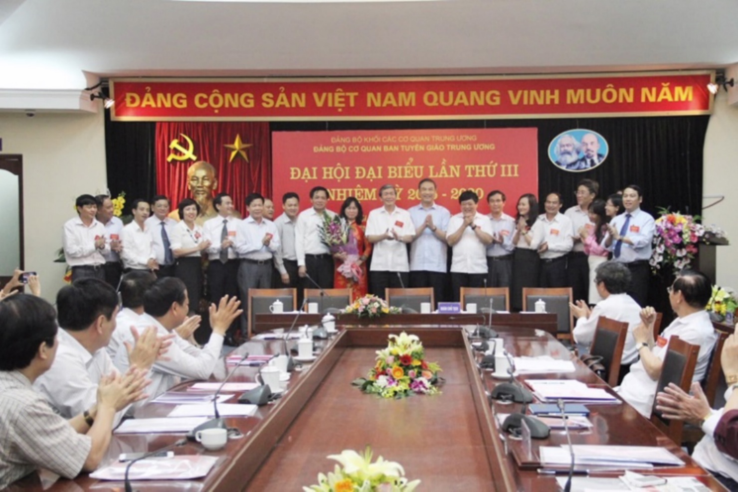 Ban Chấp hành Đảng ủy cơ quan Ban Tuyên giáo Trung ương lần thứ III nhiệm kỳ 2015-2020.