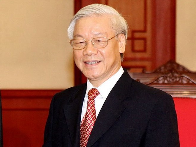 Đồng chí Nguyễn Phú Trọng, Tổng Bí thư Ban Chấp hành Trung ương Đảng khóa XII