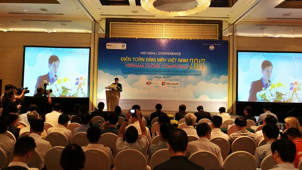 Toàn cảnh Hội nghị Điện toán đám mây Việt Nam 2017