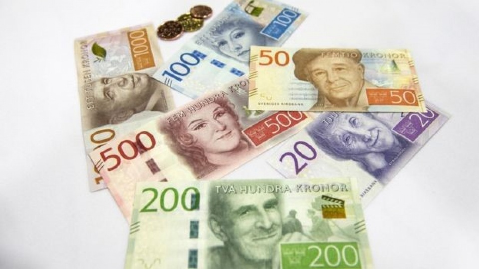 Tiền mặt không còn được sử dụng nhiều ở Thụy Điển. (Nguồn: AFP)