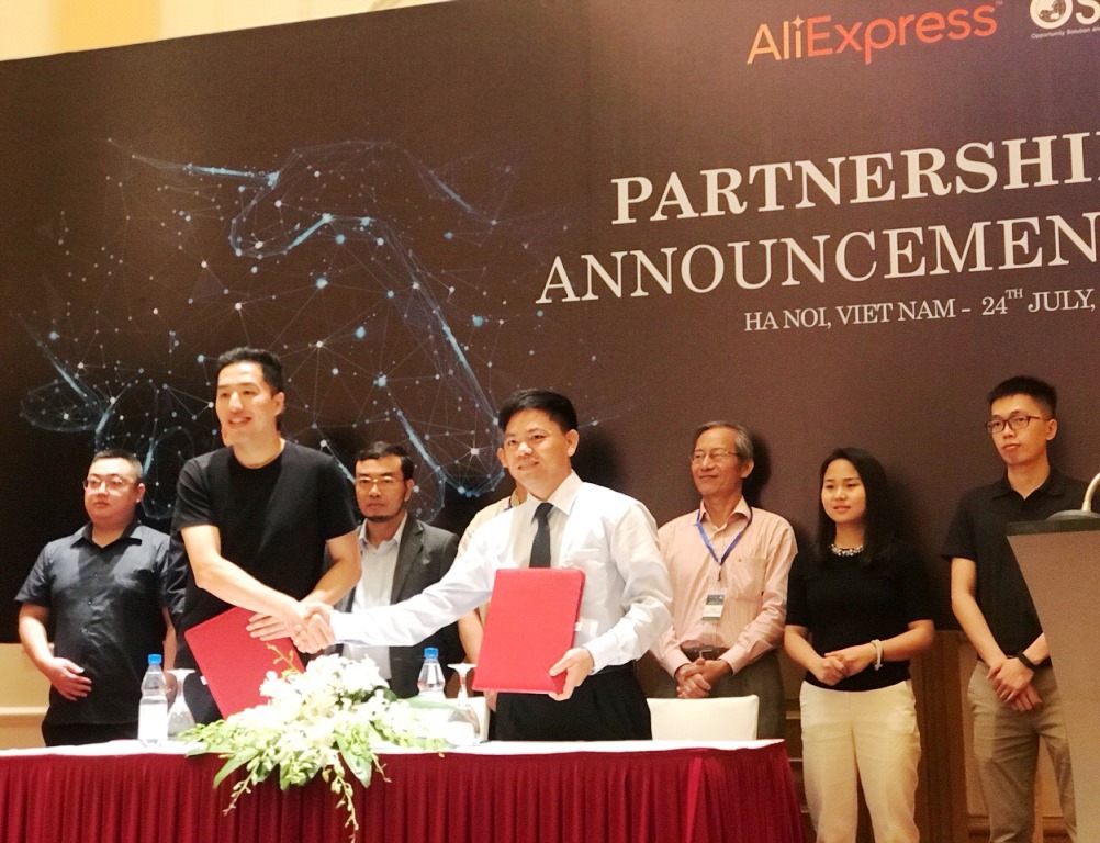 OSB và AliExpress “bắt tay” giúp doanh nghiệp vừa và nhỏ Việt Nam tiếp cận thị trường toàn cầu.