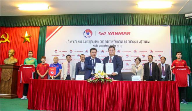 Yanmar tiếp tục là Nhà tài trợ Chính cho Đội tuyển Bóng đá Quốc gia Việt Nam