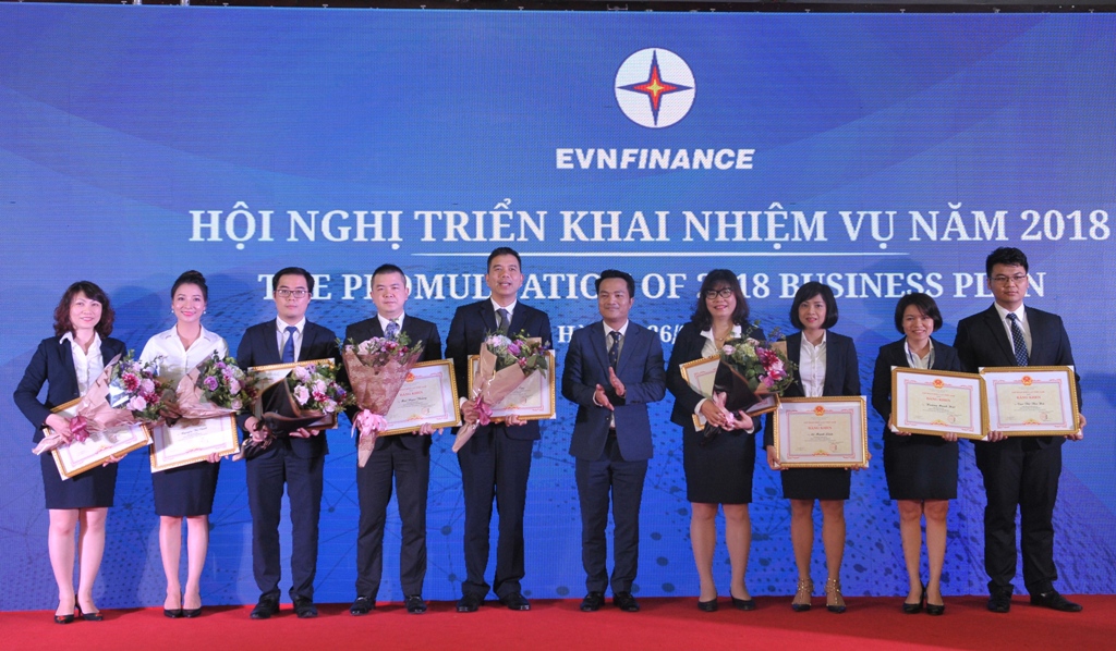 EVNFinance tổ chức thành công hội nghị triển khai nhiệm vụ năm 2018.