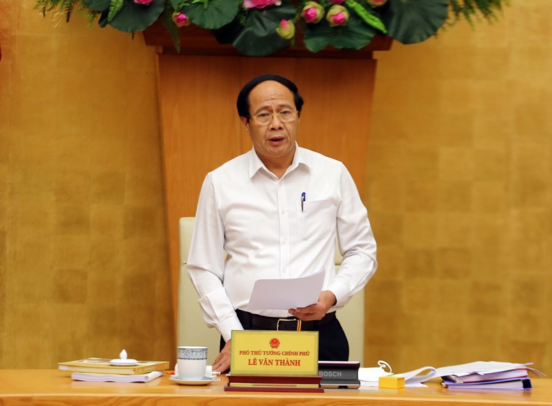 Phó Thủ tướng Chính phủ Lê Văn Thành làm Trưởng Ban Chỉ đạo quốc gia về tăng trưởng xanh.