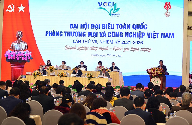 Đại hội đại biểu toàn quốc VCCI lần thứ VII, nhiệm kỳ 2021-2026.