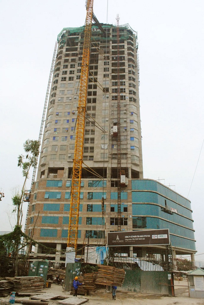 Phối cảnh tổng thể tổ hợp Star Tower.