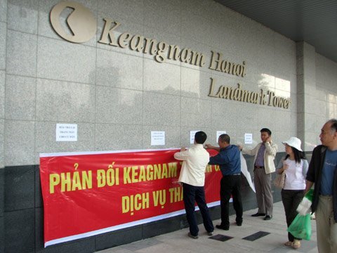Cư dân kiện chủ đầu tư Keangnam ra tòa vì thiếu diên tích căn hộ. Nguồn: Internet