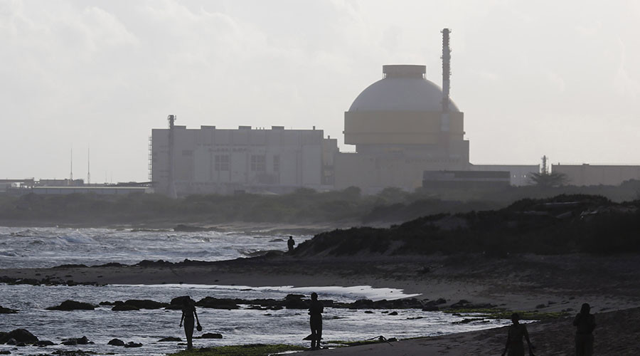 Dự án nhà máy điện hạt nhân Kudankulam, bang Tamil Nadu, phía Nam Ấn Độ. Nguồn: Reuters