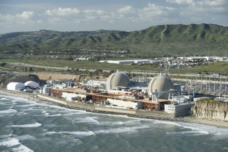 Nhà máy điện hạt nhân San Onofre của Mỹ. 