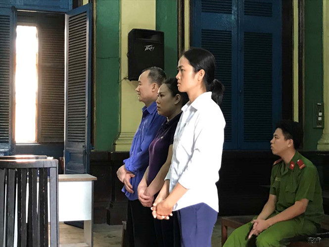 Phiên tòa xét xử Lê Thành Thắng và các bị cáo tại TAND TP. Hồ Chí Minh, tháng 5/2017.
