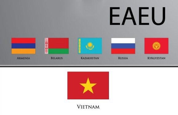 Hiệp định thương mại tự do Việt Nam và Liên minh kinh tế Á - Âu sẽ chính thức có hiệu lực từ ngày 5/10/2016.