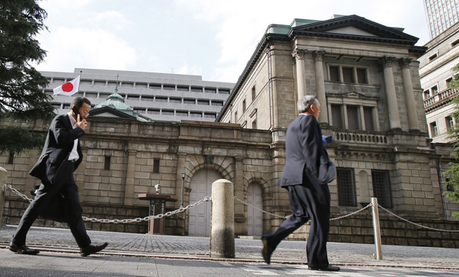 Ngân hàng Trung ương Nhật Bản đang chịu nhiều sức ép khi đồng Yên tăng mạnh.