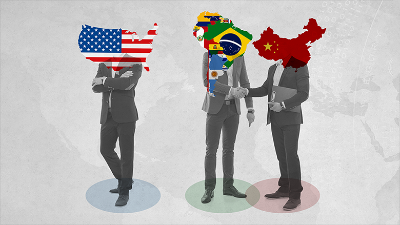 Washington đang dịch chuyển ra xa khỏi Mỹ Latinh là một cơ hội thuận lợi để Trung Quốc xích lại gần hơn và tăng cường tầm ảnh hưởng tại khu vực này. Nguồn: internet.