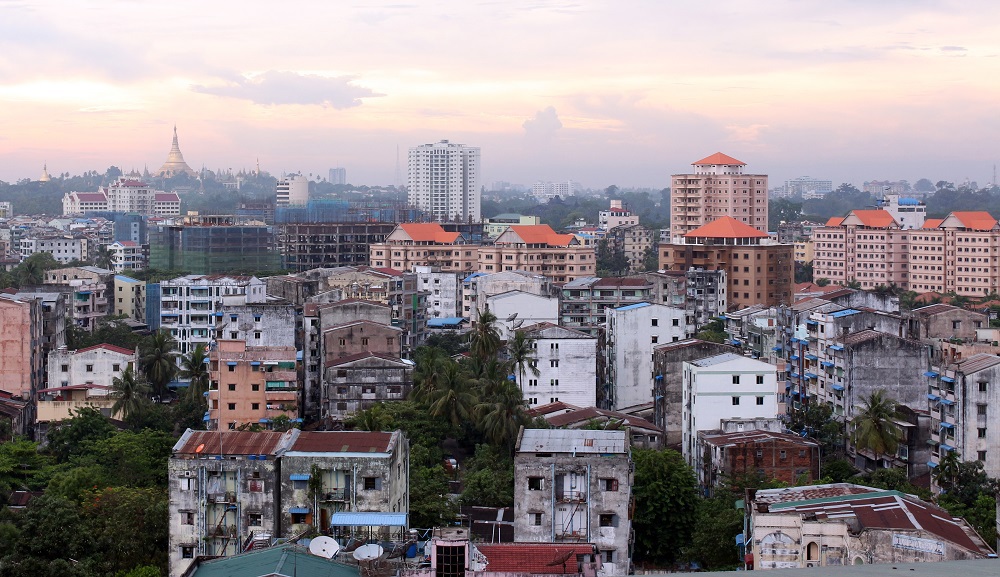 Yangon đang có giá nhà ở xếp thứ hạng cao trong khu vực do hạn chế nguồn cung. Nguồn: internet.