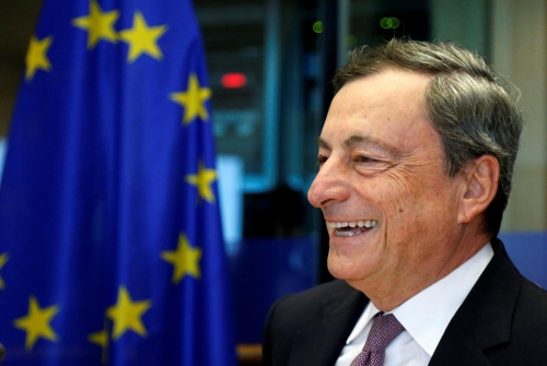 Chủ tịch NHTW châu Âu Mario Draghi. Nguồn: Internet