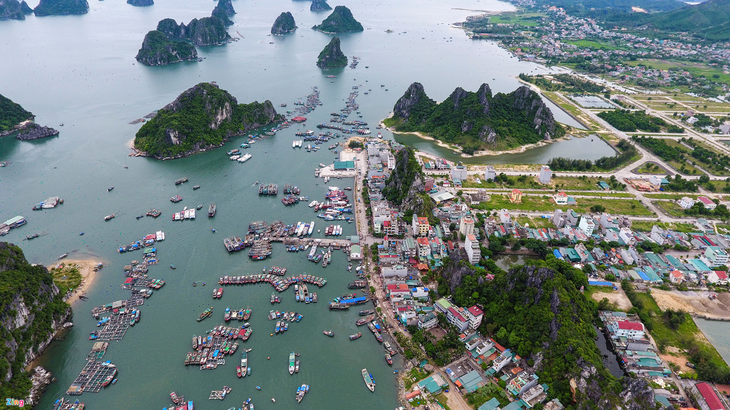 Cảng Cái Rồng, Vân Đồn, Quảng Ninh. Nguồn: Internet