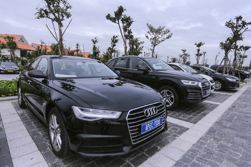 Từ giữa tháng 11 lô xe Audi phục vụ APEC 2017 đã được rao bán trên thị trường. Nguồn: Internet