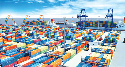 Đến năm 2025, tỷ trọng đóng góp của ngành dịch vụ logistics vào GDP đạt 8 - 10%. Nguồn: Internet