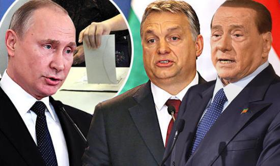 Tổng thống Nga Putin và Thủ tướng Hungary Orban đang hy vọng sẽ tiếp tục duy trì quyền lực. Nguồn: Internet