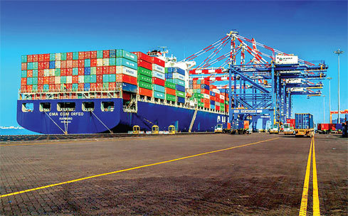 Cảng DP world Djibouti. Nguồn: Internet