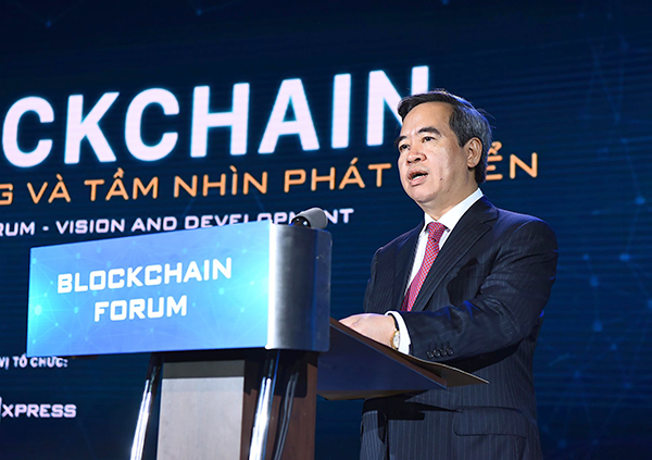 Ông Nguyễn Văn Bình nhận định công nghệ blockchain sẽ dẫn dắt công nghệ tương lai. Nguồn: Internet
