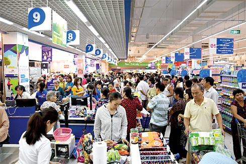 Thị trường bán lẻ Việt Nam hấp dẫn các nhà đầu tư trong và ngoài nước. Nguồn: Internet