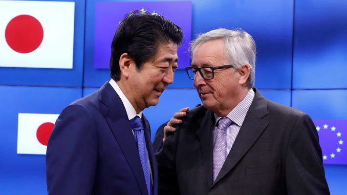 Châu Âu và Nhật Bản ký thỏa thuận tự do thương mại, xóa gần hết mọi thuế quan