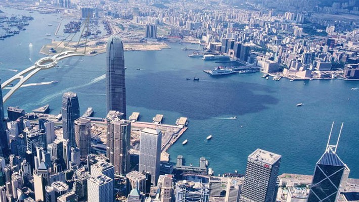 Hồng Kông là trung tâm tài chính hàng đầu châu Á và thế giới. Nguồn: Internet